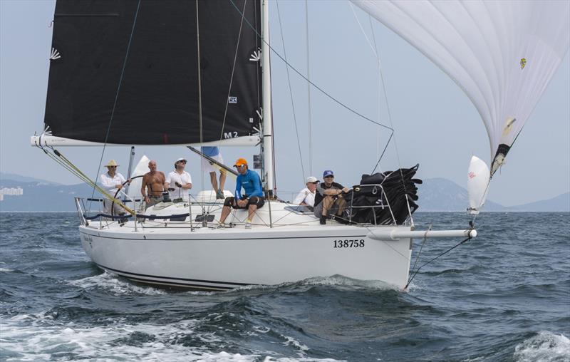 Whiskey Jack cruising to a win in this year's China Coast Regatta 2019 - photo © Guy Nowell / RHKYC