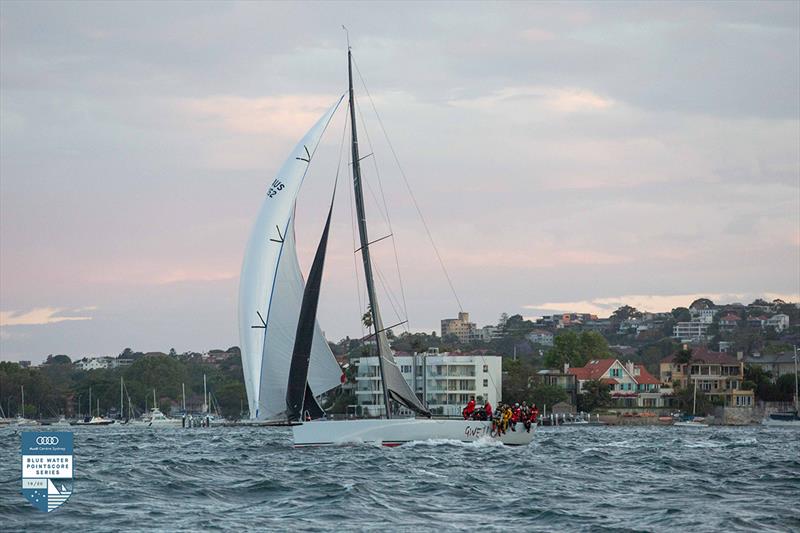 Gweilo was just over three hours behind line honours winner Black Jack - Audi Centre Sydney Cabbage Tree Island Race photo copyright CYCA taken at Cruising Yacht Club of Australia and featuring the IRC class