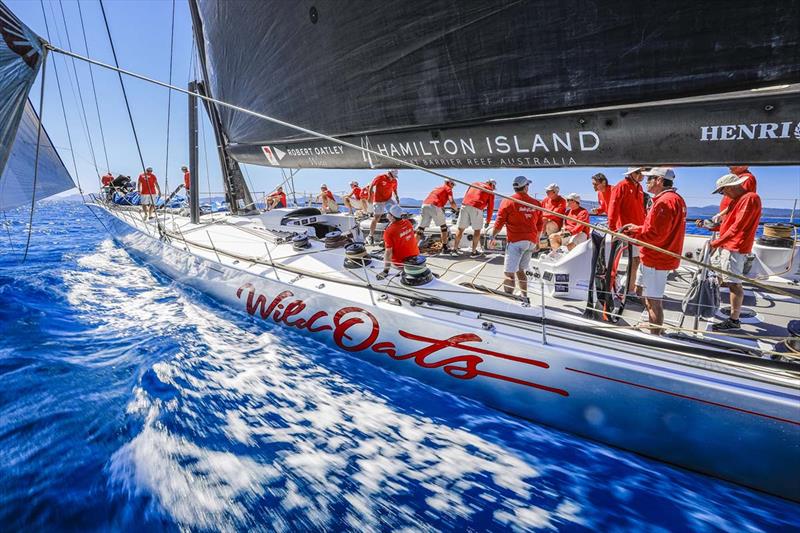 Wild Oats XI competing at Hamilton Island Race Week photo copyright Salty Dingo taken at Cruising Yacht Club of Australia and featuring the IRC class