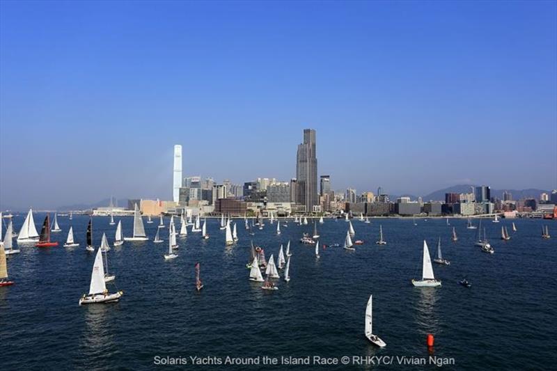 Solaris Yachts Around the Island Race photo copyright RHKYC / Vivian Ngan taken at Royal Hong Kong Yacht Club and featuring the IRC class