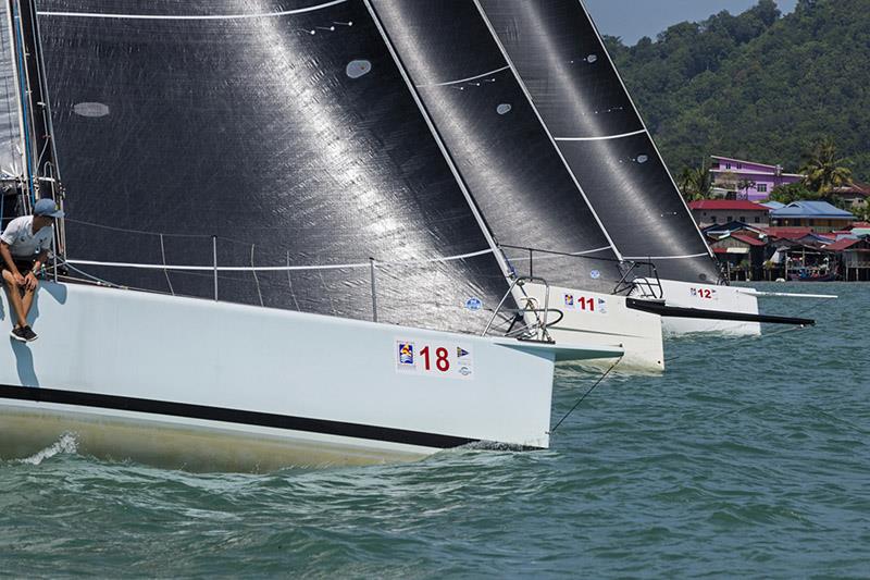 Hot start for The Next Factor at the boat end. Raja Muda Selangor International Regatta 2019 - photo © Guy Nowell / RMSIR