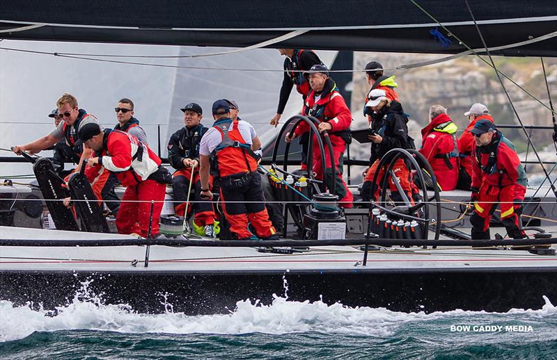 Crew of Chinese Whisper - CYCA Bird Island Race photo copyright Bow Caddy Media taken at Cruising Yacht Club of Australia and featuring the IRC class