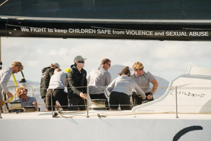 The deep dive south has paid dividends for the team on board VO65 Childhood I photo copyright Joaquin Vera / RORC / Calero Marinas taken at Royal Ocean Racing Club and featuring the IRC class
