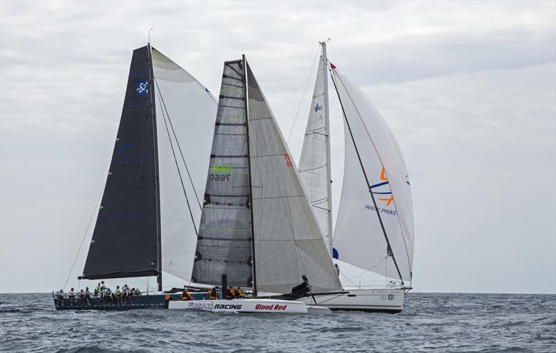 3 boats, 3 classes. Phuket King's Cup 2019 - photo © Guy Nowell / Phuket King's Cup