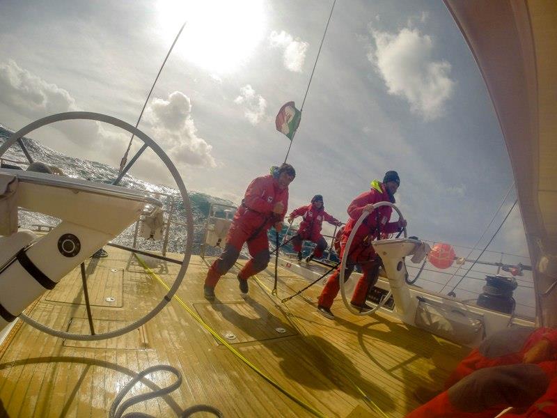 Stern GoPro Waves - Almorgeres II - Cape2Rio Ocean Race - photo © Jack Evans