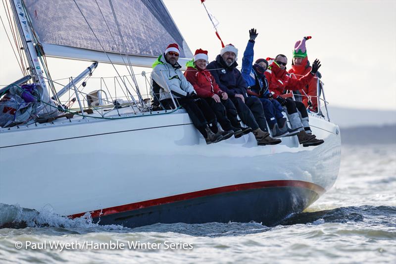 Final day of the HYS Hamble Winter Series 2019 photo copyright Paul Wyeth / www.pwpictures.com taken at Hamble River Sailing Club and featuring the IRC class
