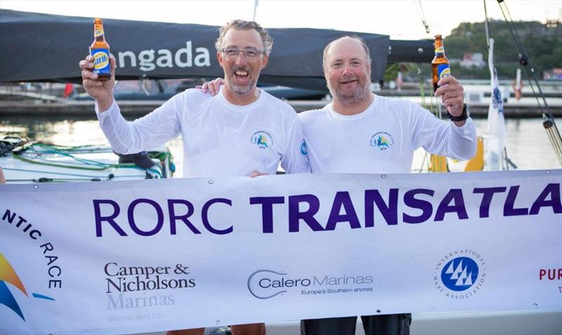 The first two handed team and smallest boat to win the RORC Transatlantic Race - Jangada, Richard Palmer's British JPK 10.10 (Cowes, Isle of Wight) - photo © RORC / Arthur Daniel