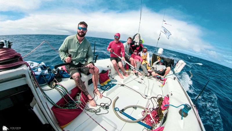 Transpac race aboard Schock 40 Gamble photo copyright Justin Edelman taken at Transpacific Yacht Club and featuring the IRC class