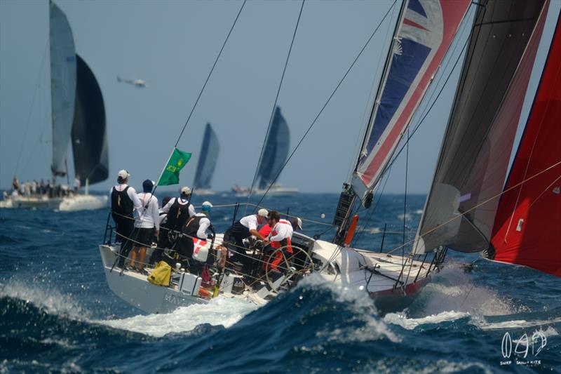 Maverick 49 the Infinity with the DSS foil - 2019 RSHYR photo copyright Mitch Pearson / Surf Sail Kite taken at Cruising Yacht Club of Australia and featuring the IRC class