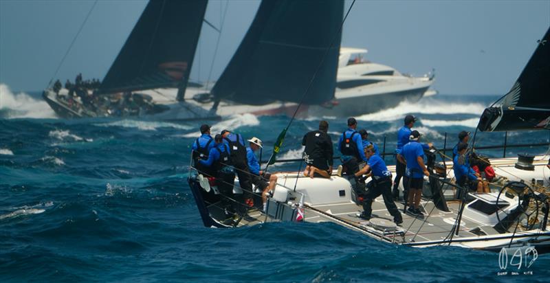 Black Jack duking it out with the leaders - 2019 RSHYR - photo © Mitch Pearson / Surf Sail Kite