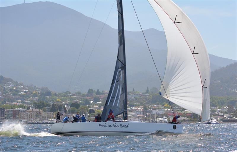 Fork in the Road - 2019 Launceston to Hobart Race - photo © Colleen Darcey