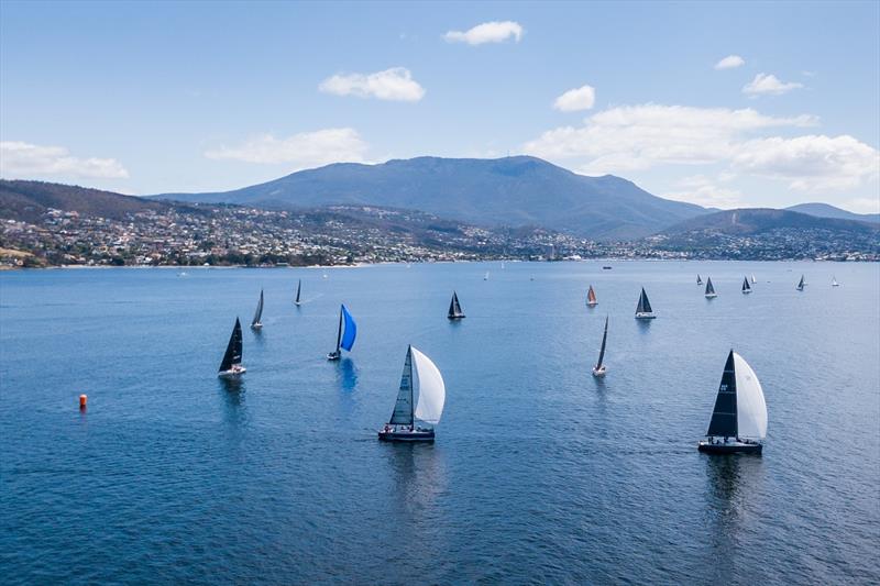 A magic day on the Derwent - Australian Yachting Championships 2020 photo copyright Beau Outteridge taken at Royal Yacht Club of Tasmania and featuring the IRC class