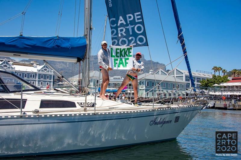 Cape2Rio2020 Ocean Race - First start photo copyright Alec Smith taken at Royal Cape Yacht Club and featuring the IRC class