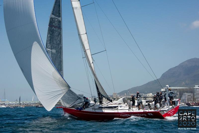 Cape2Rio2020 Ocean Race second start photo copyright Alec Smith taken at Royal Cape Yacht Club and featuring the IRC class