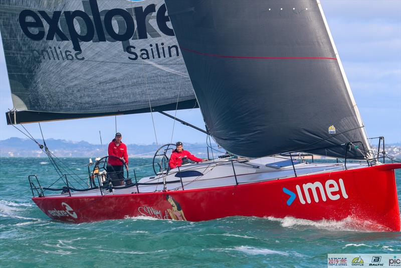 Miss Scarlet - Preview - SSANZ Round North Island Yacht Race - January 2020 photo copyright Deborah Williams taken at  and featuring the IRC class