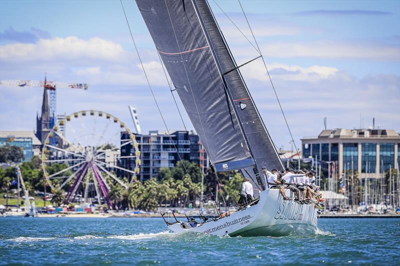 Festival of Sails - Secret Mens Business and Geelong backdrop photo copyright Salty Dingo taken at Royal Geelong Yacht Club and featuring the IRC class