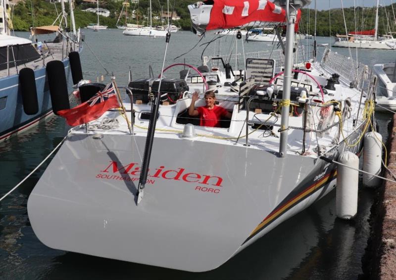 Liz Wardley will skipper Tracey Edwards' Farr 58 Maiden which will be racing for the first time since the '89-'90 Whitbread Round the World Race photo copyright Louay Habib taken at Royal Ocean Racing Club and featuring the IRC class