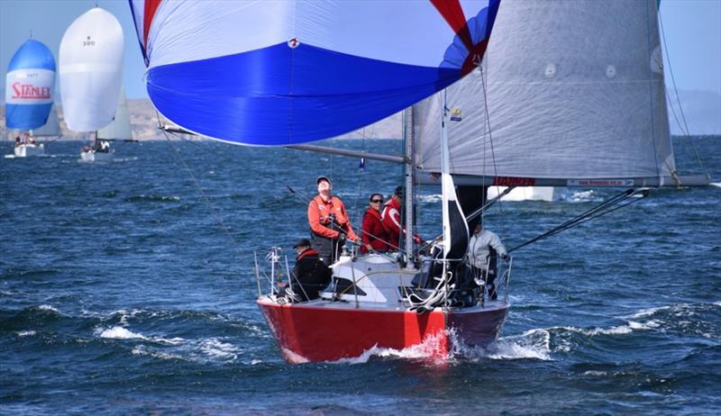 Young One (Nathan Mills Jay Nibbs) Performance Cruising Division 2 - Banjo's Shoreline Crown Series Bellerive Regatta 2020 photo copyright Jane Austin taken at Bellerive Yacht Club and featuring the IRC class