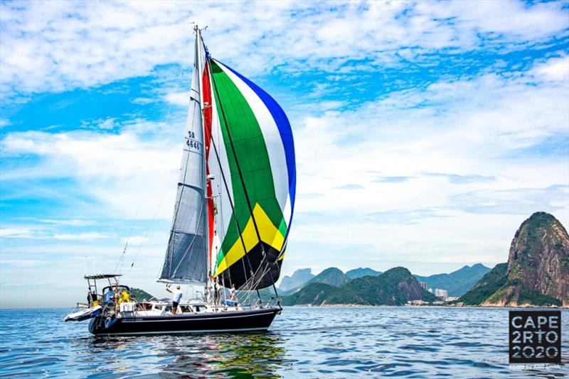 Northern Light finish - Cape2Rio2020 Ocean Race photo copyright Alec Smith taken at Royal Cape Yacht Club and featuring the IRC class