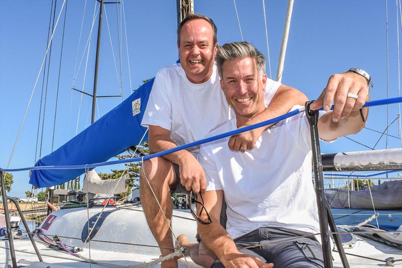David Oliver and Caillin Howard will sail Aikin Hames Sharley in this year's Teakle Classic Adelaide to Port Lincoln Yacht Race photo copyright Harry Fisher taken at Port Lincoln Yacht Club and featuring the IRC class