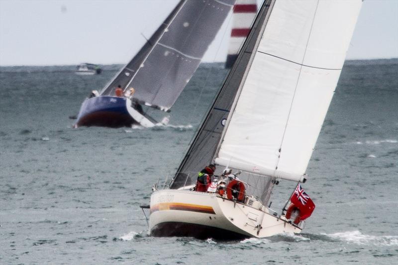 Coppelia (Rob Croft & Sally Garrett) at the start of the 2020 Evolution Sails Round North Island Race - February 2020 photo copyright Richard Gladwell / Sail-World.com taken at Royal Akarana Yacht Club and featuring the IRC class