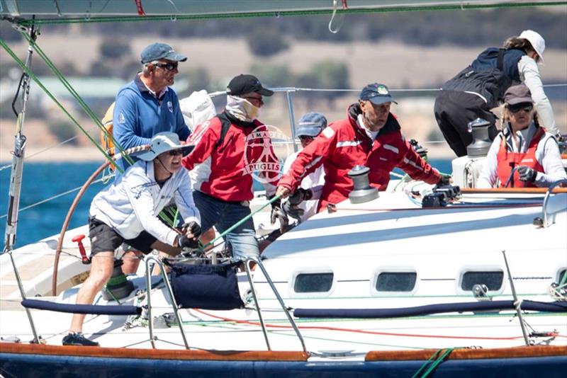 Derek Morrison's Sintara on Day 2 of Teakle Classic Lincoln Week Regatta 2020 - photo © Bugs Puglisi