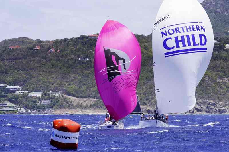 The women of Les Voiles – Les Voiles de St. Barth 2015 photo copyright Christophe Jouany taken at Saint Barth Yacht Club and featuring the IRC class