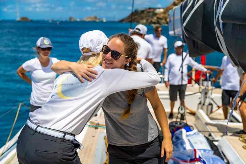 Onboard Selene – Les Voiles de St. Barth 2019 photo copyright Christophe Jouany taken at Saint Barth Yacht Club and featuring the IRC class