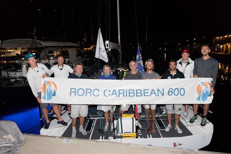 Philippe Frantz's NMD43 Albator (FRA) back on the dock in Antigua - RORC Caribbean 600 photo copyright RORC / Arthur Daniel taken at Royal Ocean Racing Club and featuring the IRC class