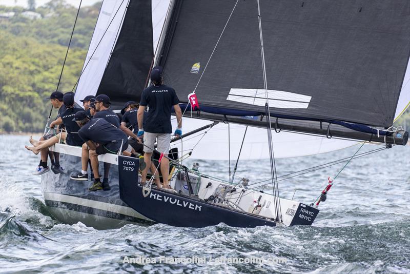 Revolver - I was about to go with ZZ Top (Sharp Dressed Man) - so how about sharp dressed crew then?! photo copyright Andrea Francolini taken at Middle Harbour Yacht Club and featuring the IRC class