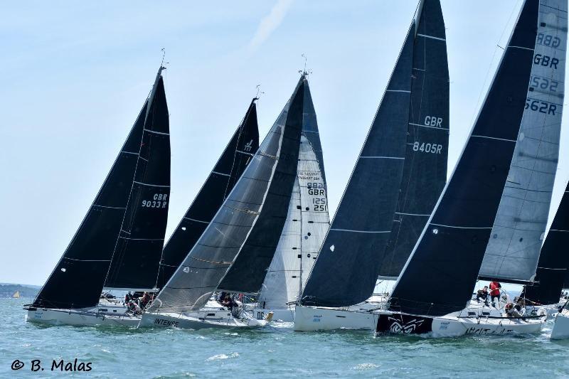 Dubarry Women's Open Keelboat Championship photo copyright Bertrand Malas taken at Hamble River Sailing Club and featuring the IRC class