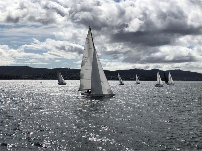 Hobart to Kettering race start. - photo © Jessica Coughlan