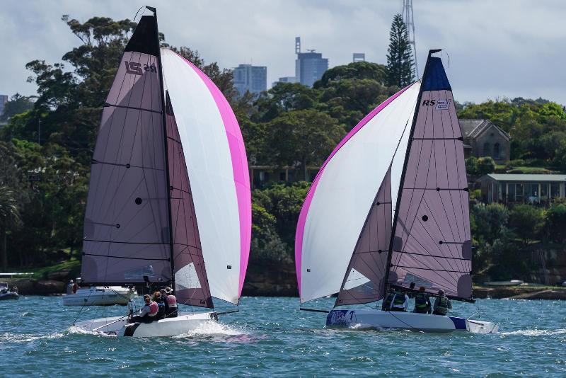 Downwind on day 2 - SAILING Champions League - Asia Pacific northern qualifier photo copyright Beau Outteridge taken at Hunters Hill Sailing Club and featuring the IRC class