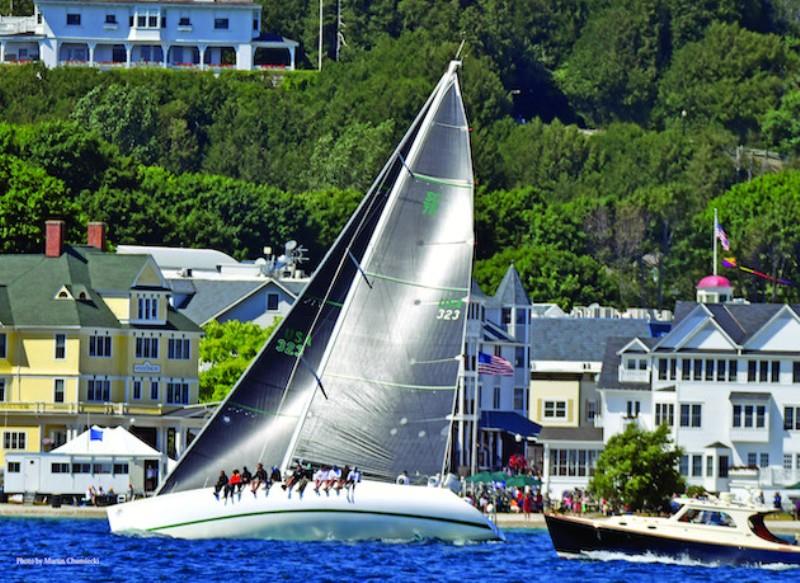 The Santa Cruz 70 Equation at Mackinac Island photo copyright Element Photography taken at  and featuring the IRC class