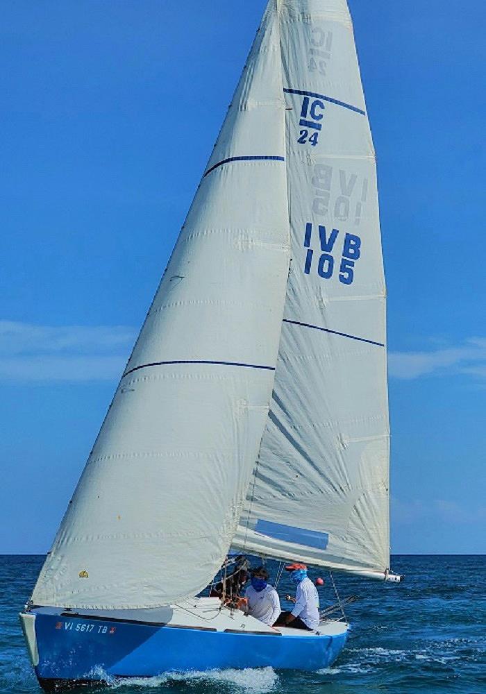 St. Thomas Yacht Club Invitational Regatta photo copyright Carol Bareuther taken at St. Thomas Yacht Club and featuring the IRC class