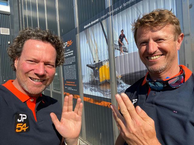 JP Dick and David Sussmann will sail together aboard `The Kid` photo copyright 2020 Pure Ocean Challenge taken at Yacht Club de France and featuring the IRC class