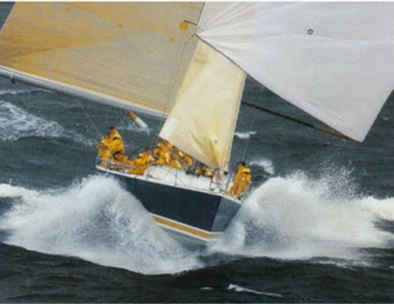 Former Sydney Hobart placegetter, the Nelson/Marek 43 Quest will represent Lindisfarne Sailing Club in the Winter Series photo copyright Peter Campbell taken at  and featuring the IRC class