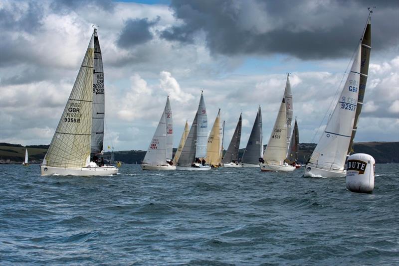 Fowey Week Cruiser Racing photo copyright St Austell Brewery taken at Royal Fowey Yacht Club and featuring the IRC class