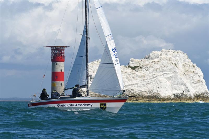 RORC Race the Wight photo copyright Rick Tomlinson taken at Royal Ocean Racing Club and featuring the IRC class
