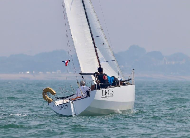 Azat Ulutas' E-Boat Eros (Greig City Academy) - Royal Southern YC Charity Cup Regatta photo copyright Louay Habib / RSrnYC taken at Royal Southern Yacht Club and featuring the IRC class
