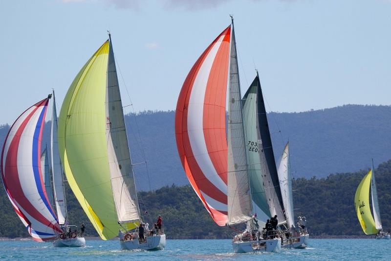 Cruising Divsion 2 makes a splash of colour - 2020 Airlie Beach Race Week day 5 photo copyright Shirley Wodson / ABRW taken at Whitsunday Sailing Club and featuring the IRC class