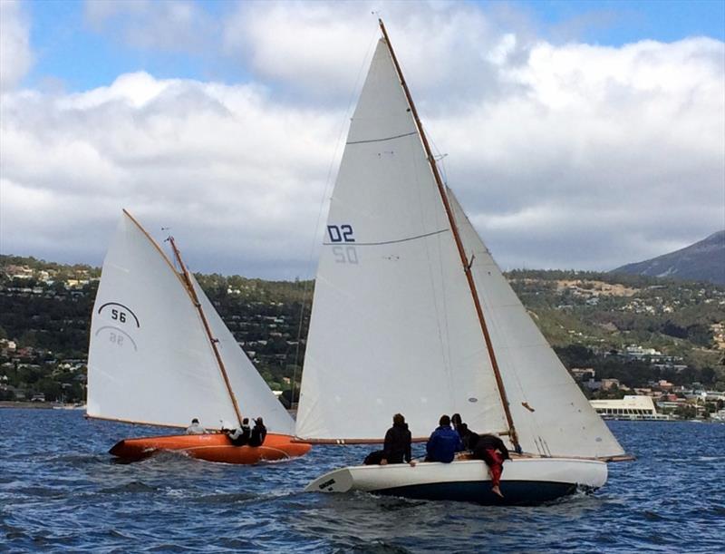 Derwent class yachts are among notable Tasmanian wooden boats photo copyright Peter Campbell taken at  and featuring the IRC class