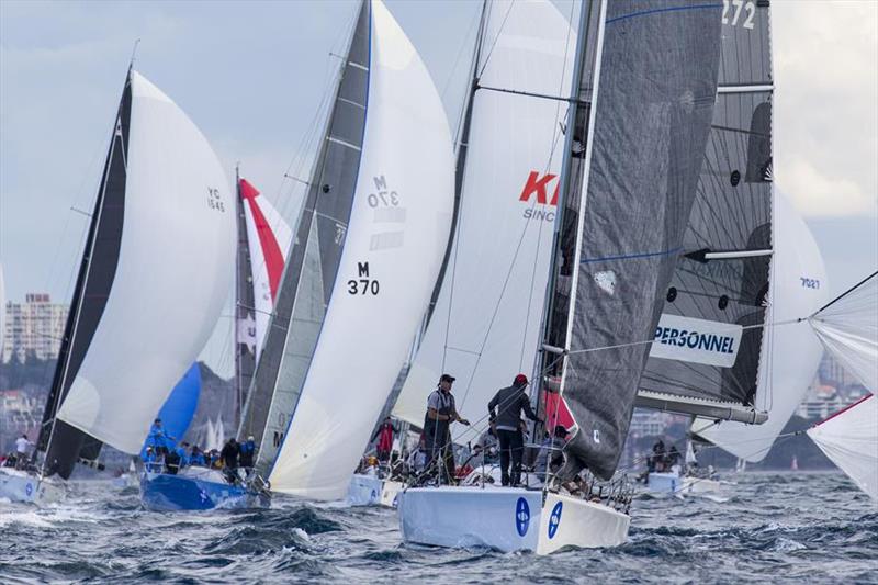 The 2019 Noakes Sydney Gold Coast Yacht Race saw the largest fleet on record race out of Sydney Harbour but they will unfortunately not return this year photo copyright Andrea Francolini taken at Cruising Yacht Club of Australia and featuring the IRC class