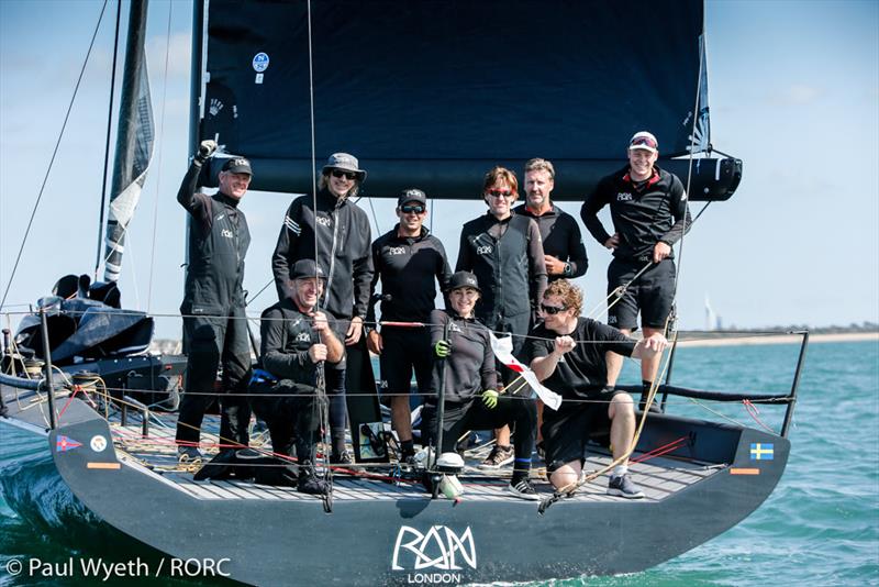 Winner of IRC One - Niklas Zennström's FAST40  Rán - RORC IRC National Championships 2020 photo copyright Paul Wyeth / pwpictures.com taken at Royal Ocean Racing Club and featuring the IRC class