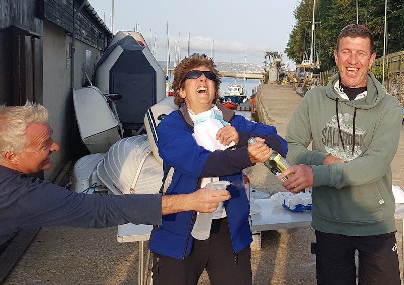 Weymouth Yacht Regatta 2020 - Bumping elbows and disinfecting prizes - photo © S Dadds