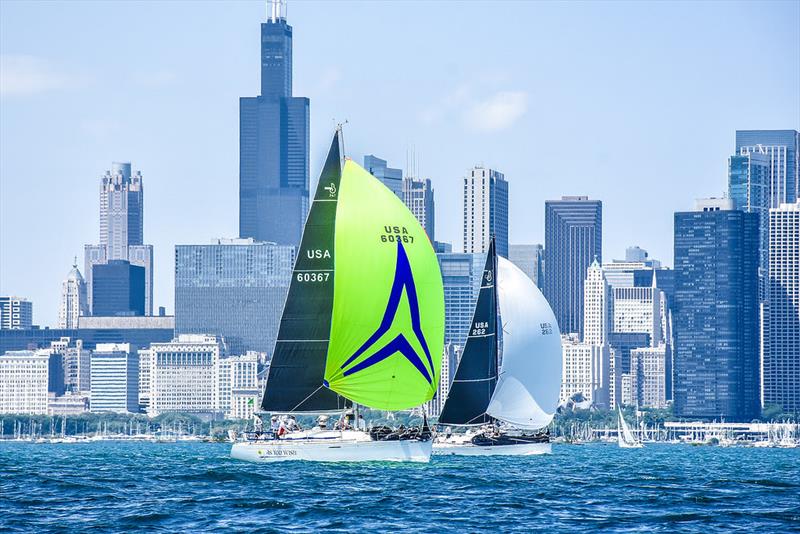 Each year hundreds of entries race to Mackinac Island from starts in Chicago and Port Huron, Michigan. These are the largest freshwater races in the USA photo copyright Chicago YC taken at  and featuring the IRC class