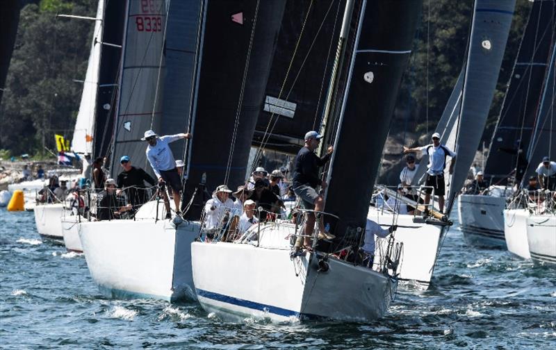 Stormaway start - Sydney Short Ocean Racing Championship 2020 photo copyright Marg Fraser-Martin taken at Middle Harbour Yacht Club and featuring the IRC class