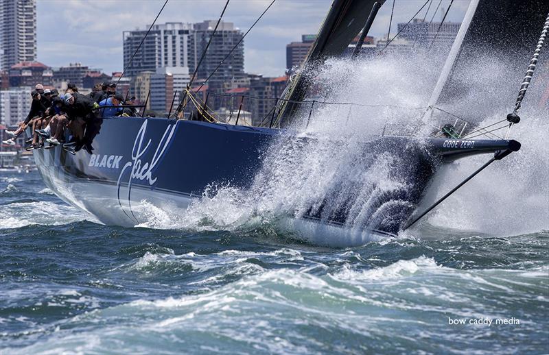 R/P100 Black Jack - SOLAS Big Boat Challenge photo copyright Crosbie Lorimer taken at Cruising Yacht Club of Australia and featuring the IRC class