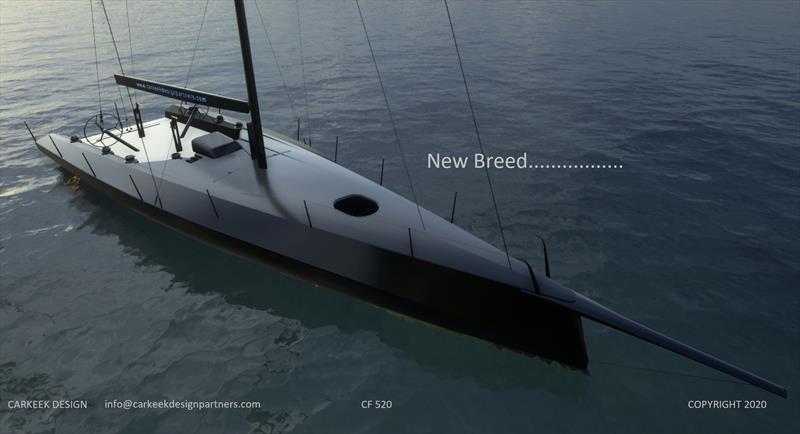 The new CF 520 - first one finished April 2021 photo copyright Carkeek Design taken at  and featuring the IRC class