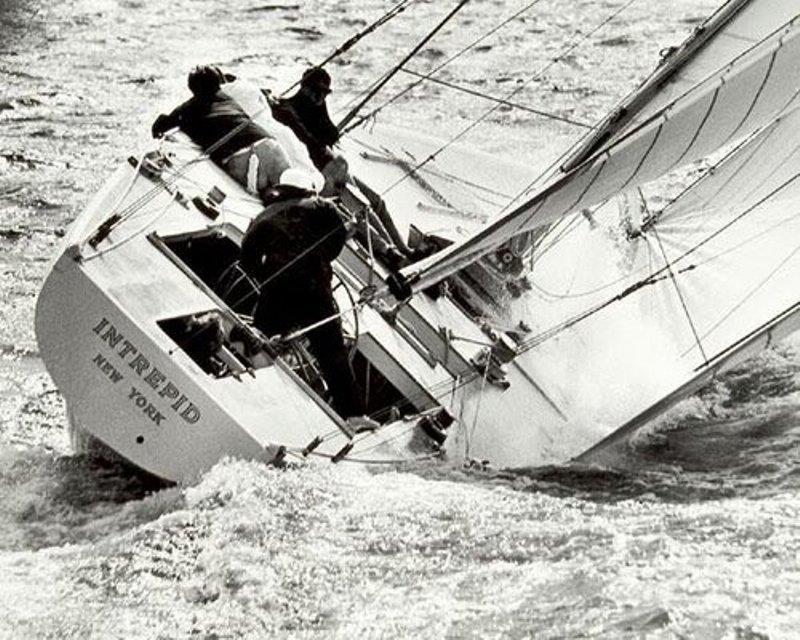 American 12-meter Intrepid - photo © Southern Woodenboat Sailing